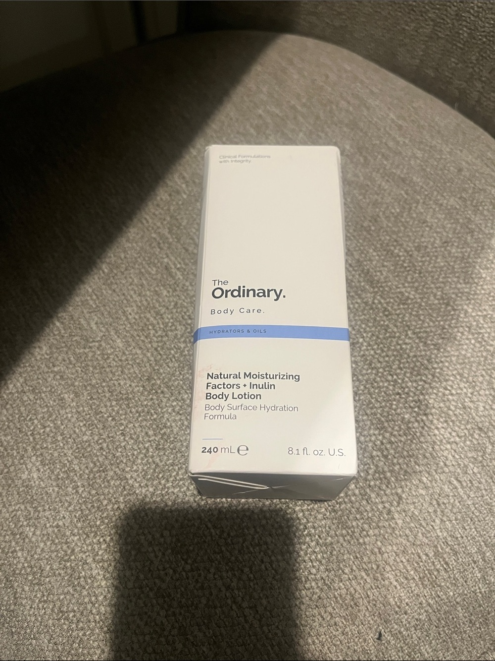 The Ordinary Natural Moisturizing Factors + Inulin Body Lotion - White